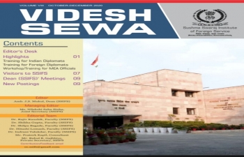 VIDESH SEWA VIII - Newsletter of Sushma Swaraj Institute of Foreign Service 